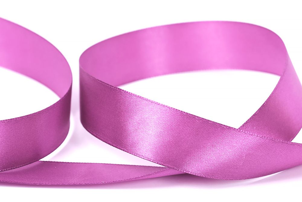 Лента атласная 1-сторонняя 25.0 мм / 33±2 метра, 029 грязно-малиновый, Gamma