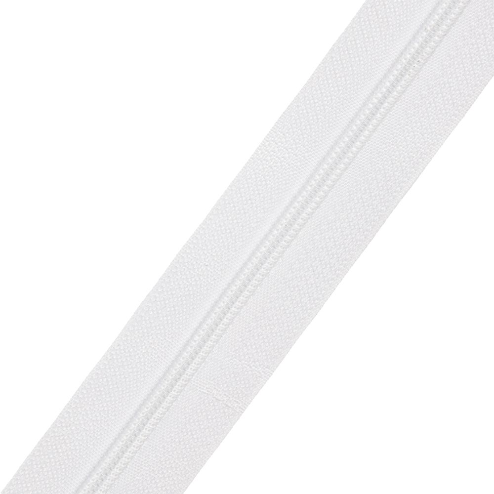 Молния рулонная спираль (витая) Т3 (3 мм) / 100 метров, №101 белый, Blitz Молния рулонная спираль (витая) Т3 (3 мм) / 100 метров, №101 белый, Blitz