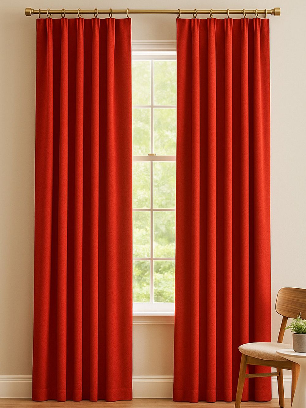 Габардин 150 г/м², 150 см / 50 метров, 11 красный