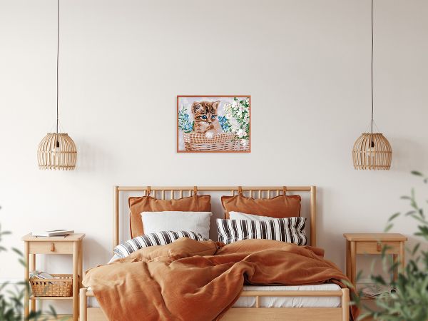 Картина по номерам Фрея PNB/PM-194, 40х30 см, Пушистый малыш