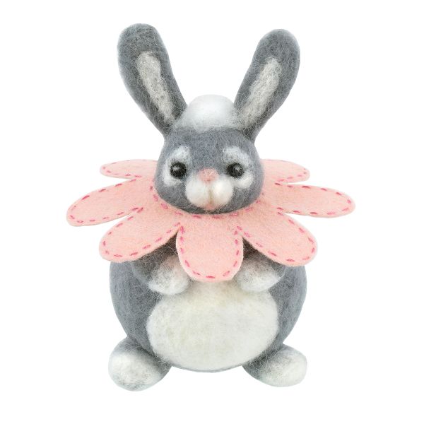 Набор для валяния Miadolla WT-0218, Зайка Маргарита, 11.5 см