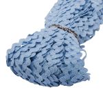 Тесьма вьюнчик 9 мм, 30м (голубой), 30 м