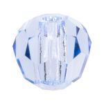 Бусины стекло ⌀4 мм, 24 шт, пурпурно-голубой/lt.sapphire, Preciosa 451-19-602