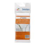 Канва лента 50 мм / 1.5 метра, 100% хлопок Bestex, цв.белый/белый