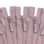 Молния спираль (витая) Arta Т5 (5 мм) 1 зам., разъем., 60 см, цв. 327 серый, уп.5 шт