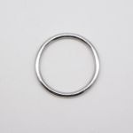 Кольца для бюстгальтера металл ⌀12.0 мм, белая бронза, Arta, 20 шт