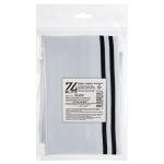 Воротник трикотажный с манжетами (комплект): воротник 8х48-52 см, подвяз на рукава 3.5х100 см, №2 белый с полосками, Blitz MAPP