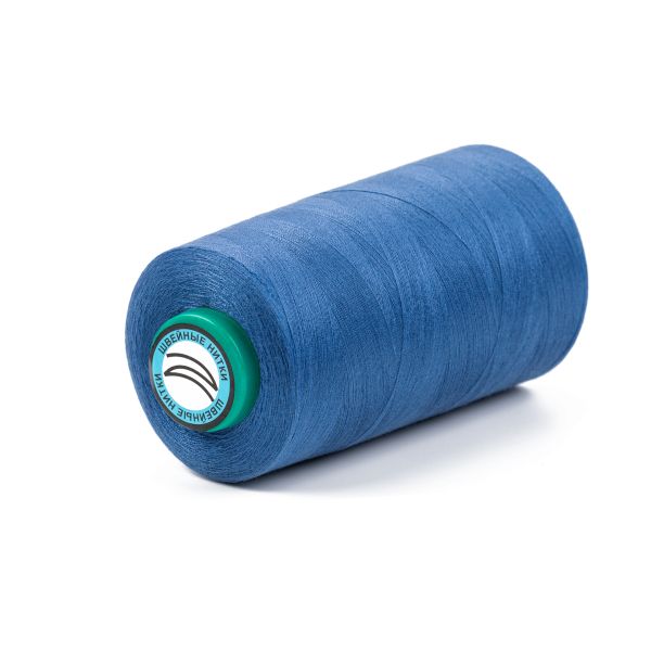 Нитки универсальные Nitka 40/2, 4570 м (5000 ярд) / 1 кат., 287 св.синий