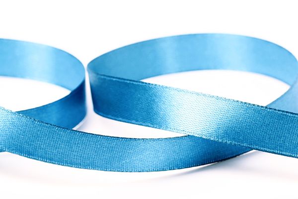 Лента атласная 1-сторонняя 12.0 мм / 33±2 метра, 150 сине-голубой, Gamma
