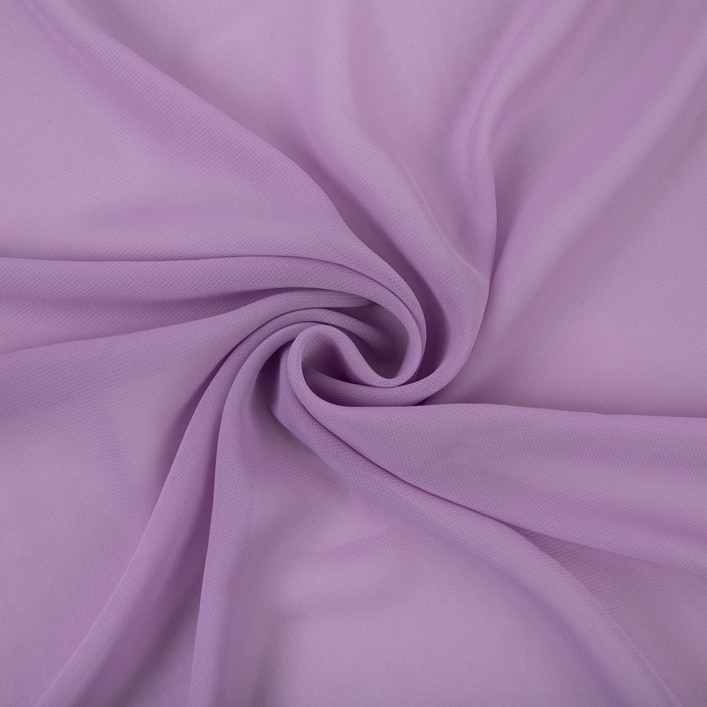 Ткань блузочная Poly Chiffon 84 г/м², 150х147 см, 09 св.сиреневый, Gamma PC-02