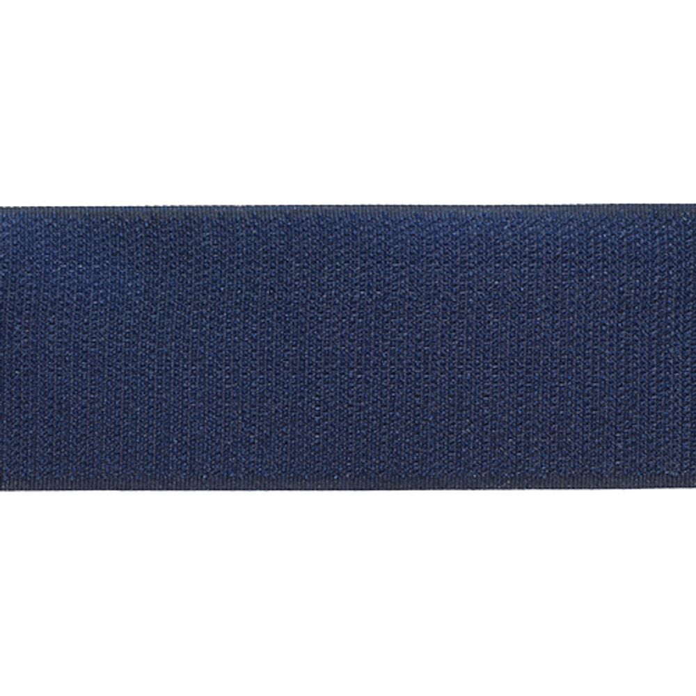 Лента контактная липучка (велкро) пришивная 50 мм / 25 метров, 5069 т.синий, /пара/, кач."C" /TOS/