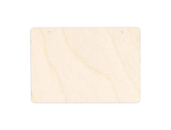 Заготовка из фанеры Набор табличек, 12х8.5 см, 3 шт, Прямоугольные, 12.5х8.3 см, ВД-725 Mr.Carving