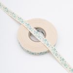 Лента декоративная х/б 15.0 мм / 25±1 метров, голубой