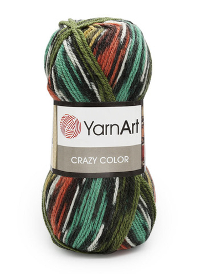 Пряжа YarnArt (ЯрнАрт) Crazy color / уп.5 мот. по 100 г, 260м, 163 секционный