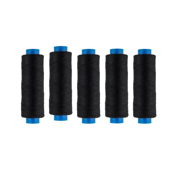 Нитки швейные бытовые Gamma 40/2, 183 м / 10 кат, 00 черный