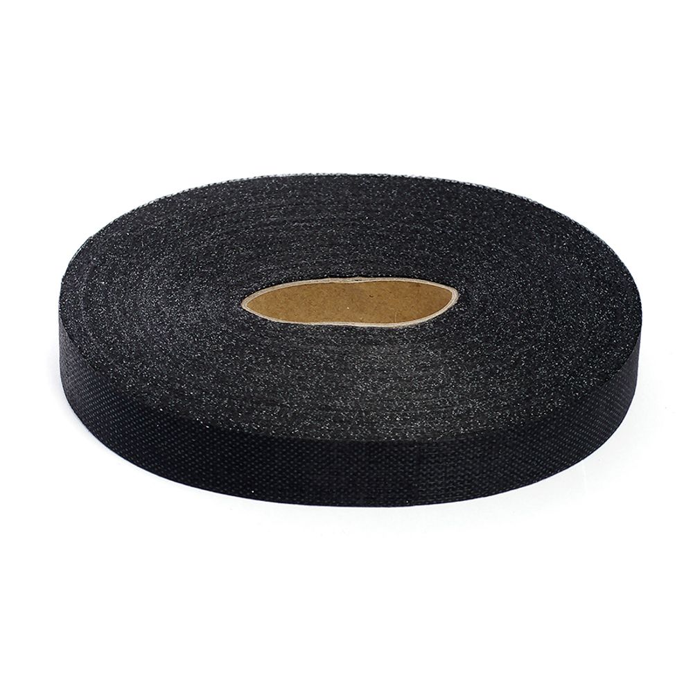 Лента клеевая нитепрошивная по долевой 20.0 мм / 25 рул. по 100 метров, 45 г/м², черный 4720B, Ideal