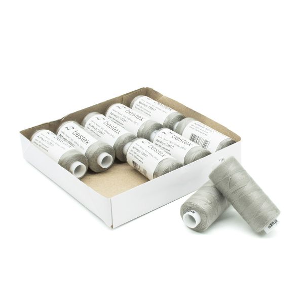 Нитки швейные бытовые Bestex 40/2, 365 м (400 ярд) / 10 кат., 268 темно-пепельный