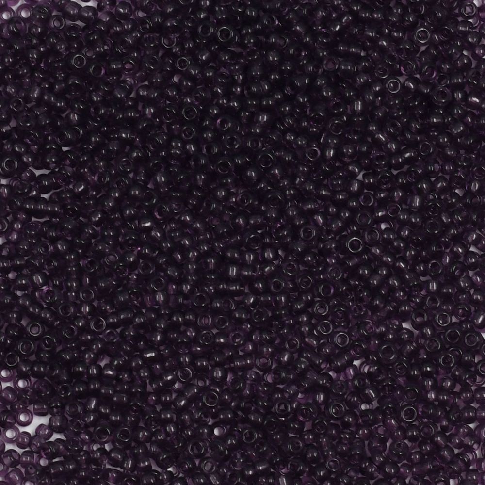 Бисер Astra&amp;Craft 11/0 (2.1 мм), 200 г (10х20 г), цв. 11А фиолетовый/прозрачный