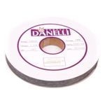 Лента клеевая нитепрошивная по долевой 45 г/м², 15 мм, точечный клей PA+PES, 100 метров, серый, L4YP44, Danelli, OEKO-TEX®