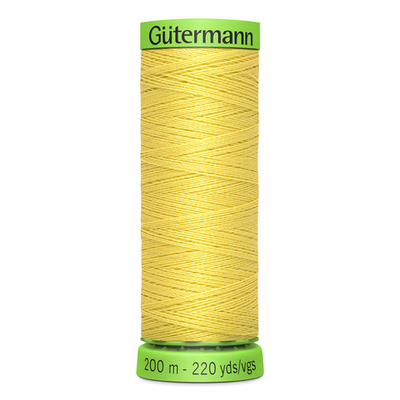 Нитки для тонких тканей Gutermann Extra Fine 150, 200м, 580 грушево-зеленый, 5 катушек