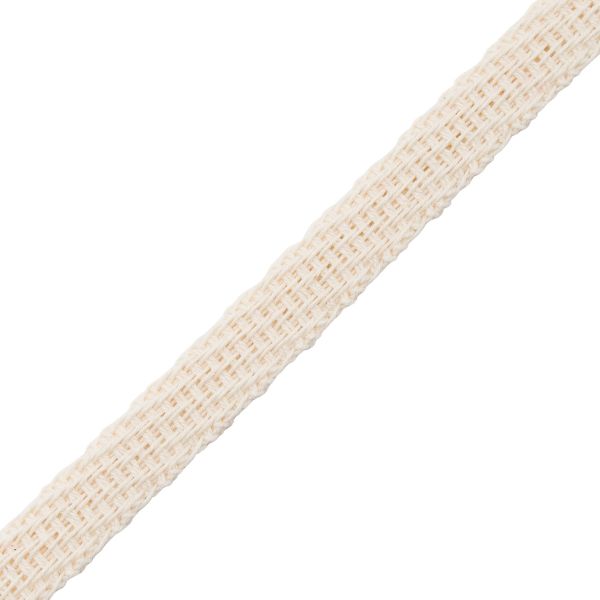Шнур плоский плетеный х/б ⌀10.0 мм / 20 метров, 4 суровый, С3862Г17