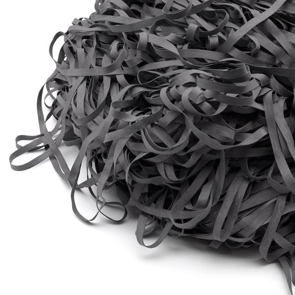 Резинка латексная гладкая 6.0 мм / 5 кг (≈ 1250 метров), толщ. 0.5 мм, графит