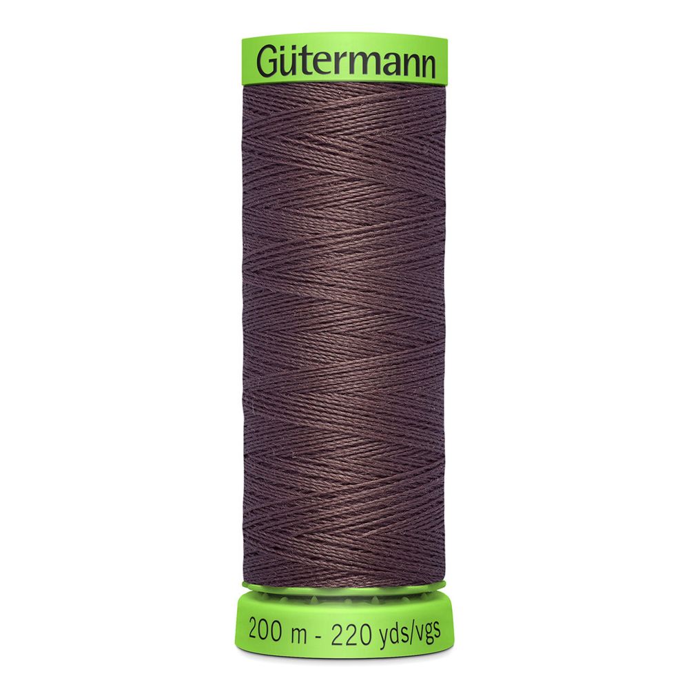 Нитки для тонких тканей Gutermann Extra Fine 150, 200м, 423 корица, 5 катушек
