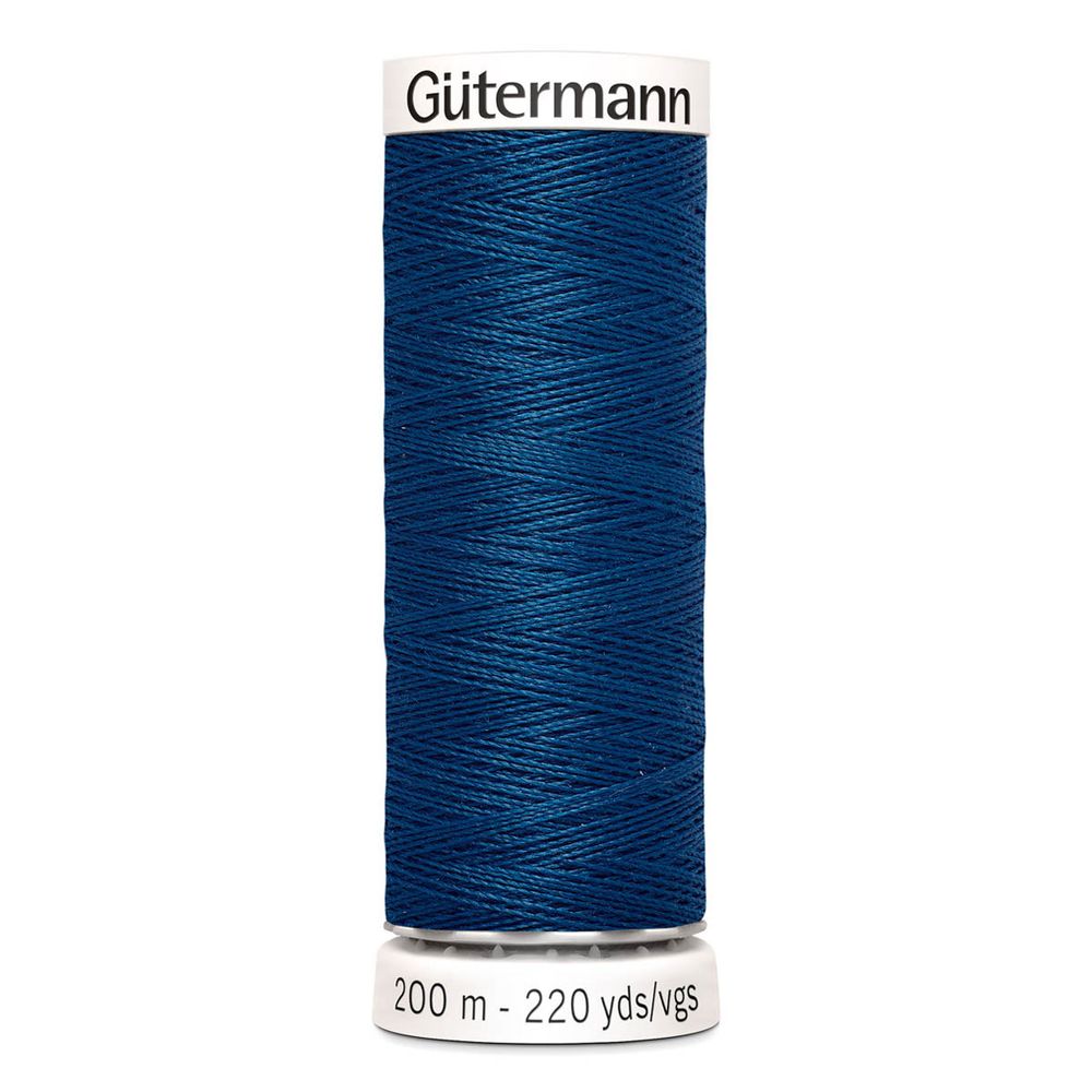Нитки универсальные Gutermann Sew-all 100 (200 метров), 5 кат. | 967 водная синь
