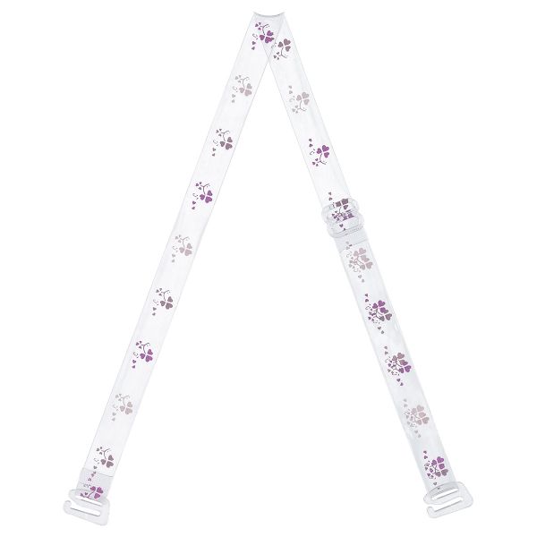 Бретели для бюстгальтера 10 мм, 10 пар, св.фиолетовый/фиолетовый/т.фиолетовый, Gamma BR-1027