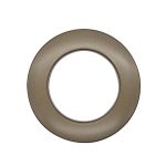 Люверсы шторные ⌀35 мм, с многоуровневым замком цвет № 18 темная матовая латунь, 10 шт