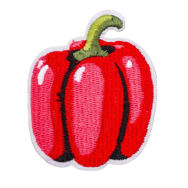 Термоаппликация Красный перец, 6,5х5,2см Hobby&Pro