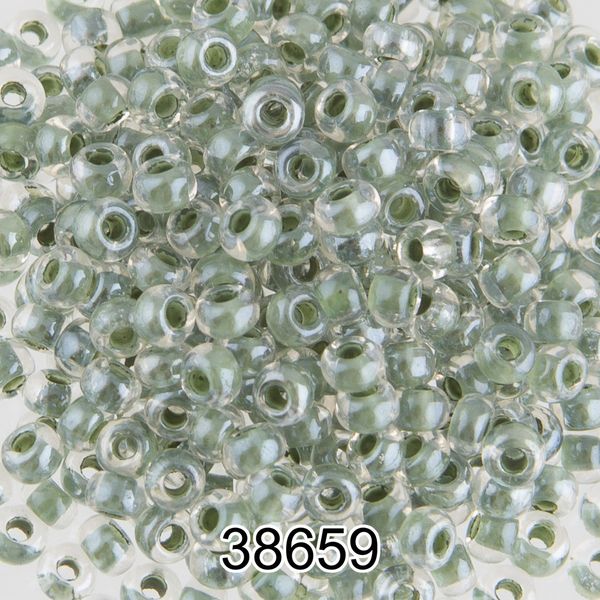 Бисер Preciosa 10/0 (2.3 мм), 500 г, 38659 (Ф433) хаки