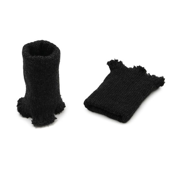 Манжеты трикотажные 7.0х9.5 см, 1 пара, плотные без шва, 373/м антрацит