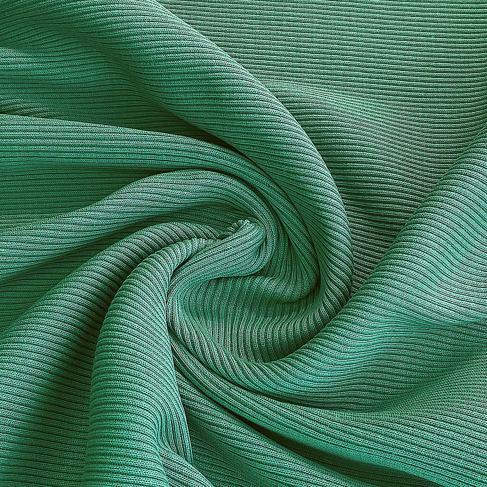 Кашкорсе с лайкрой пенье 400 г/м², 60+60 см / 3 метра, КАШ.400.16-5815.3, малахит