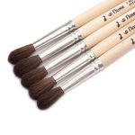 Кисть пони школьная №6,10 шт