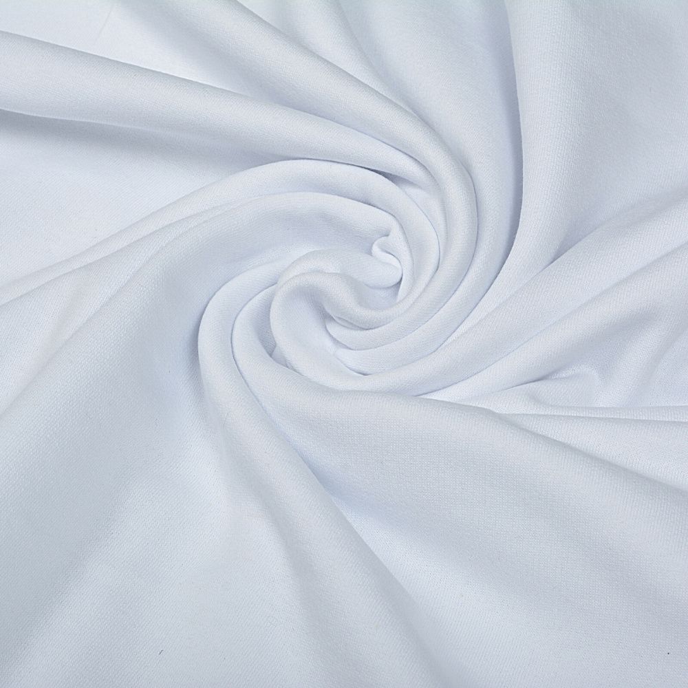 Футер 2-нитка начес 190 г/м², 100-100 см / 6 метров, ФУТ2Х.НАЧ.190.БЕЛ.6, белый