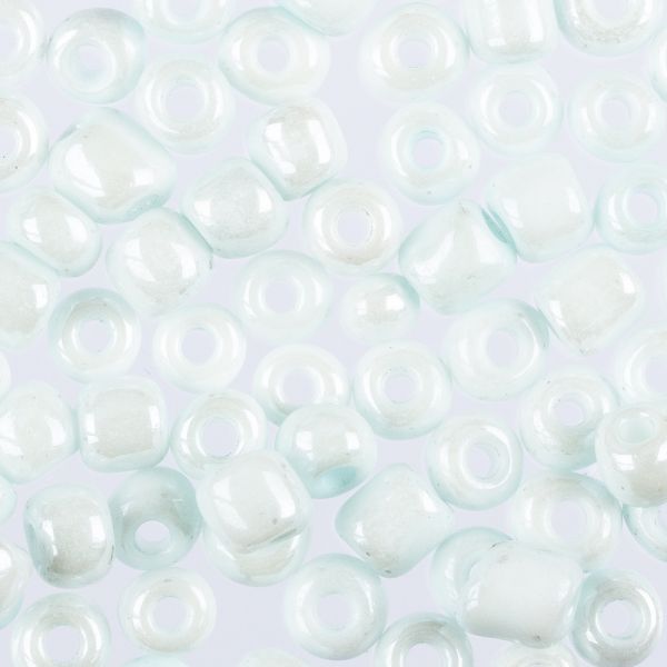 Бисер Zlatka 6/0 (4.1 мм), 100 г (10х10 г), №0979 белый, GR