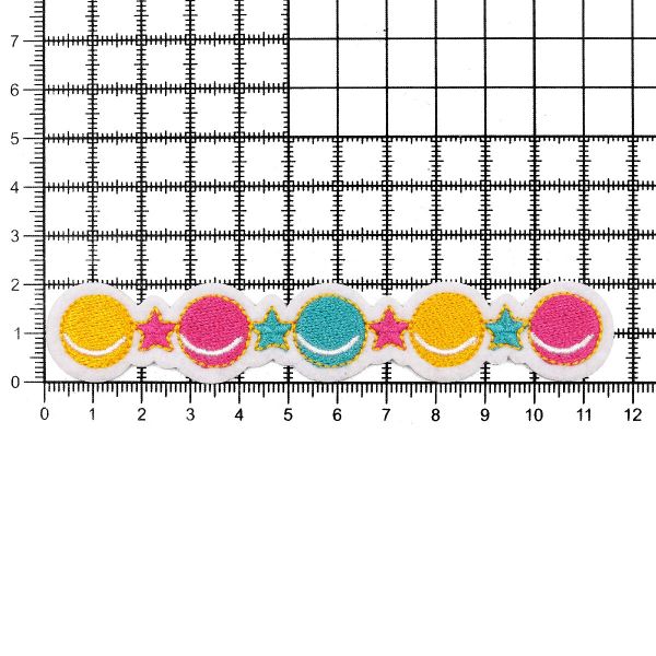 Термоаппликация Планеты и звезды, 2х11.5см, Hobby&Pro