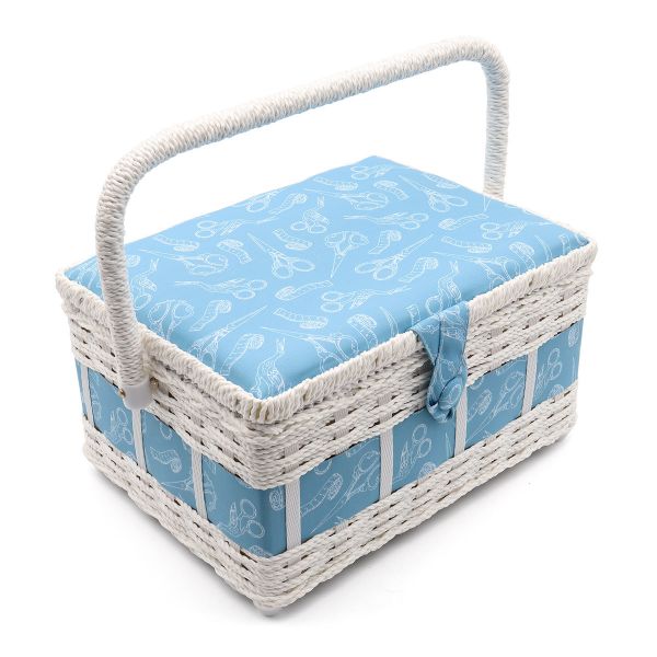 Шкатулка средняя, декоративная, 'Ножницы' 26х19х14CM, ASST_4_3_PVC_Tray