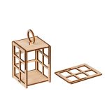 Заготовка из фанеры Фонарик, 6х6х8 см, 02, Mr.Carving КЛ-19