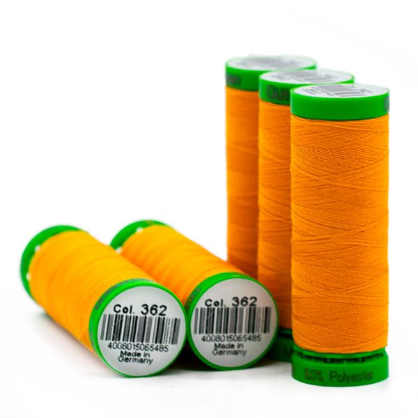 Нитки для тонких тканей Gutermann Extra Fine 150, 200м, 362, 5 катушек