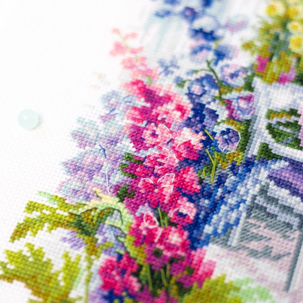 Набор для вышивания нитками Чудесная игла, Любимое местечко 21х27 см