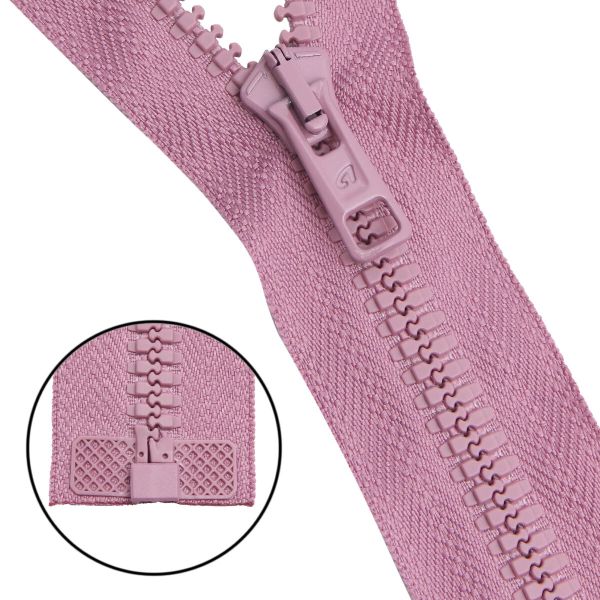 Молния трактор Arta Т6 (6 мм) 1 зам., разъем., 85 см, цв. 100 кремовый, уп.5 шт