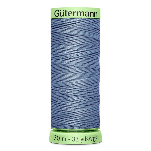 Нитки отделочные Gutermann Top Stitch, 30м, 064 серый джинс, 5 катушек