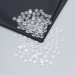 Пуговицы 2 прокола 16L (10мм), пластик (Clear (прозрачный)), NE61, 144 шт