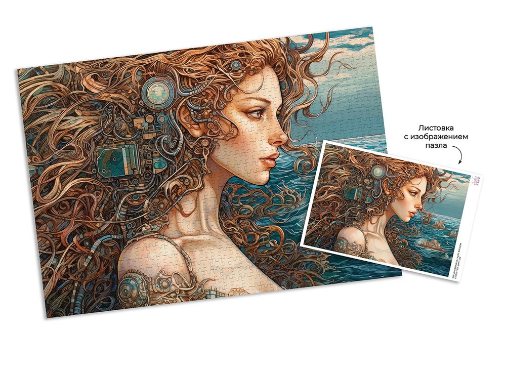 Пазл 1000 элементов, Морские сети, PZL-1000/53, Фрея