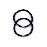 Набор резинок для волос 10 шт (5х2 шт), №01 чёрный, Cherry Mary VR07067