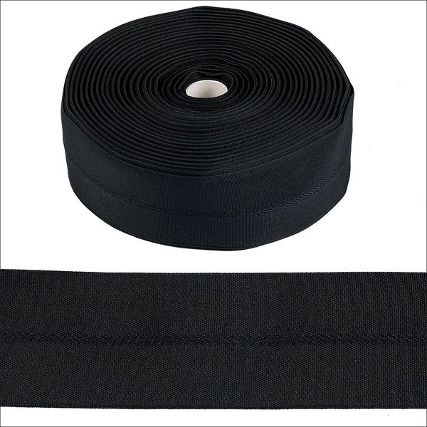 Корсаж брючный 52.0 мм / 50 метров, черный