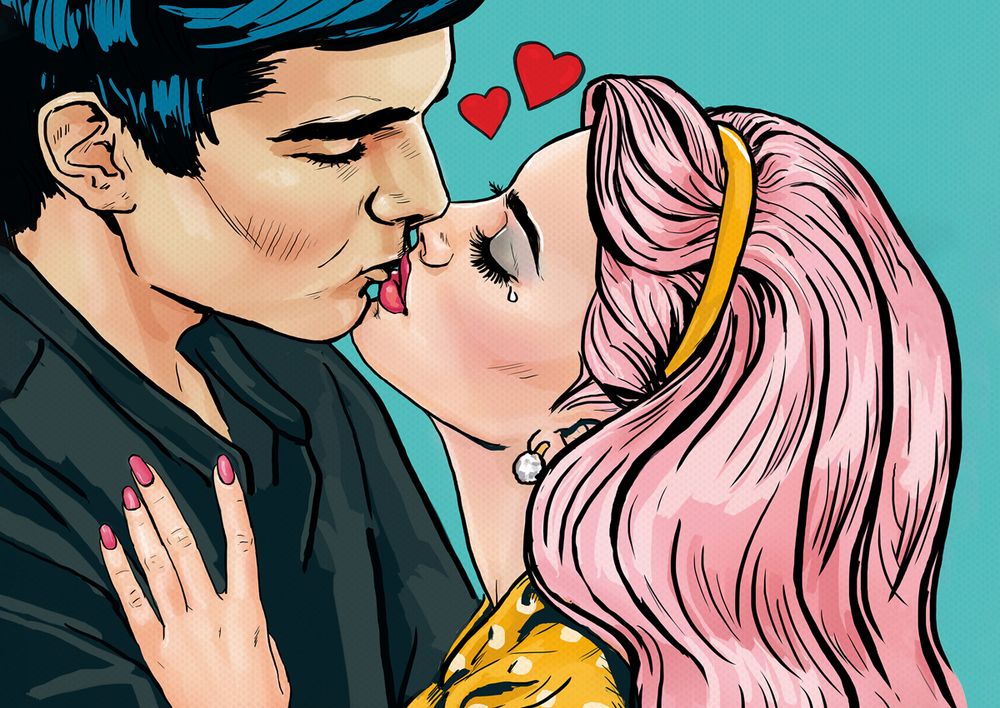 Пазл 500 элементов, Первый поцелуй, PZL-500/34, Фрея