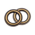 Люверсы металл ⌀_9.5 мм (внутр.), латунь, цв.латунь плоский, 50 шт, BIG